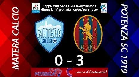 UFFICIALE: Matera-Potenza 0-3 a tavolino... ecco i dettagli