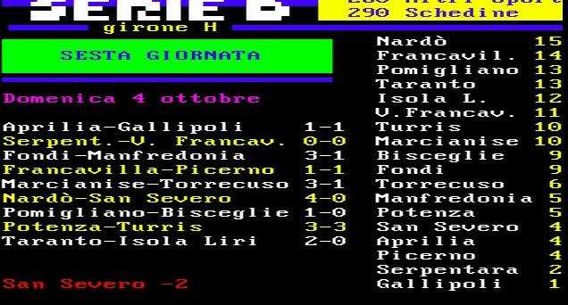 Classifica da riscrivere? Domani attese le decisioni del giudice sportivo.