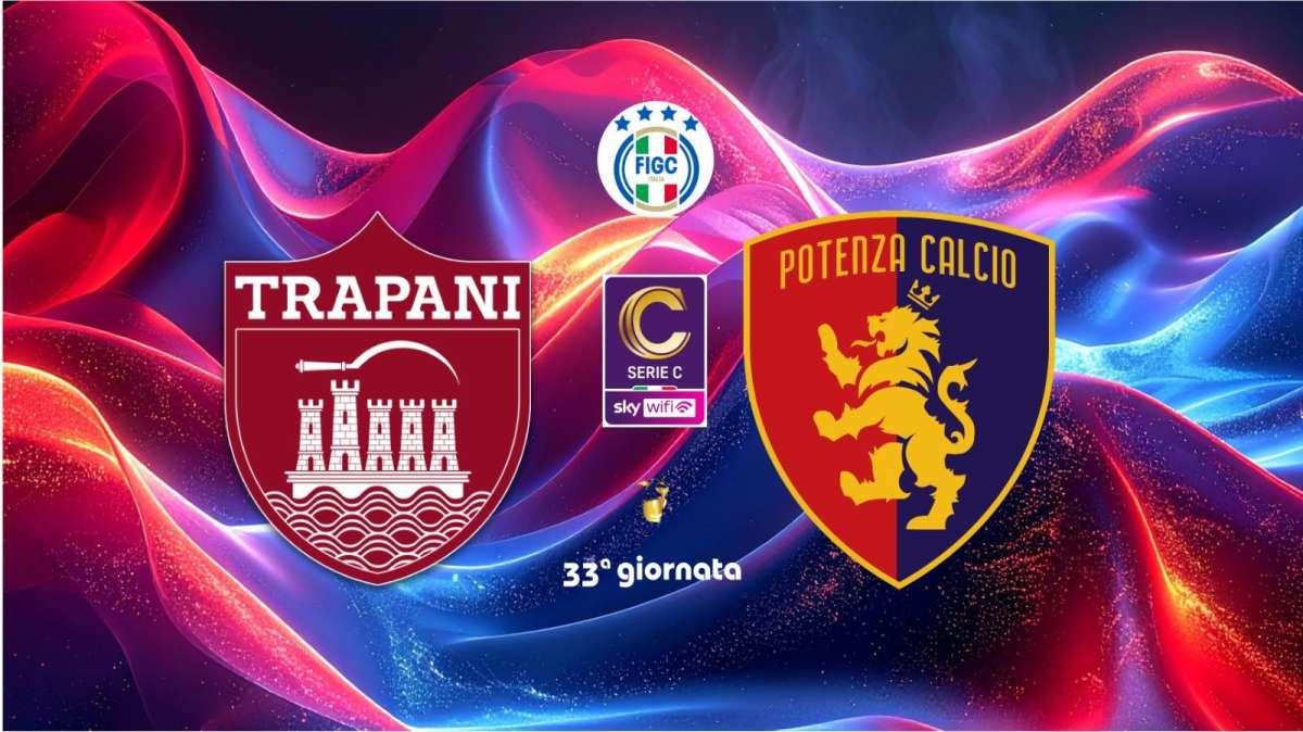 TRAPANI-POTENZA, le formazioni ufficiali
