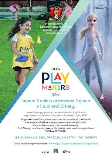 La manifestazione "Uefa PlayMakers" fa tappa a Picerno