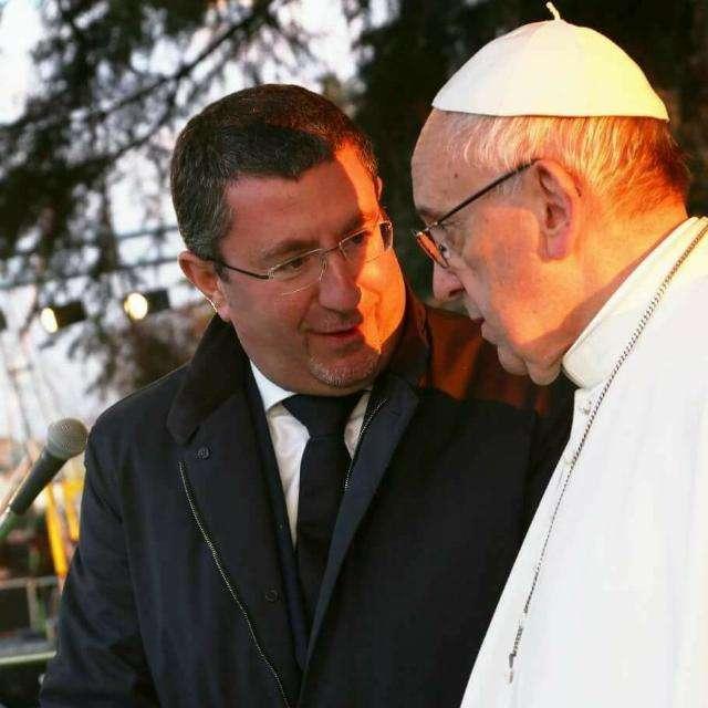 Chiorazzo e Papa Francesco