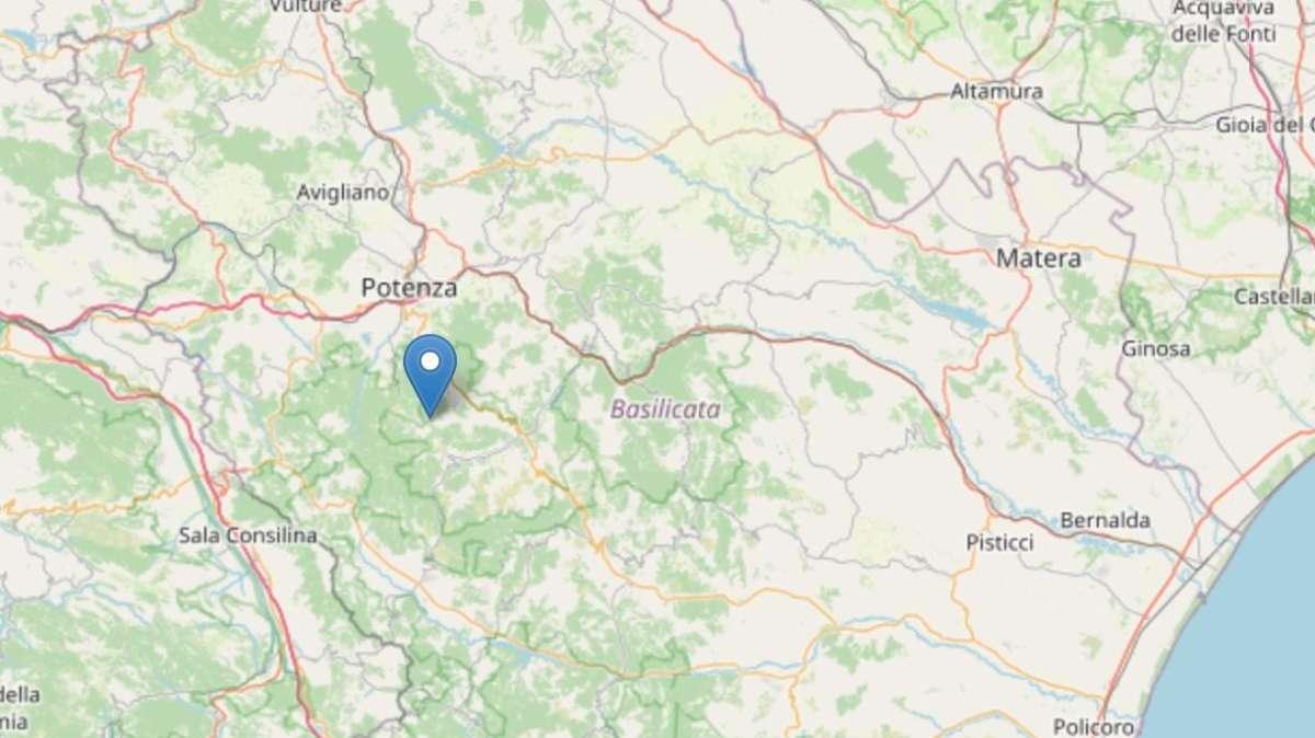 Scossa di terremoto nel potentino
