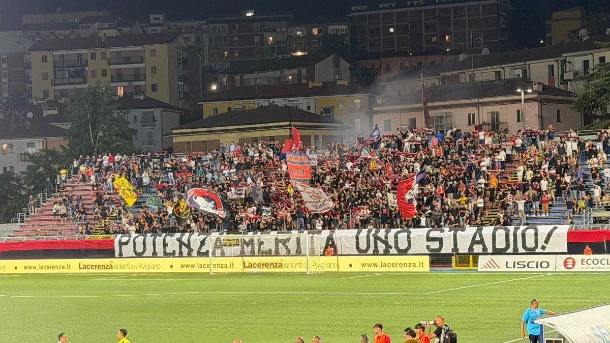 Potenza-Monopoli, spettatori e incasso della partita