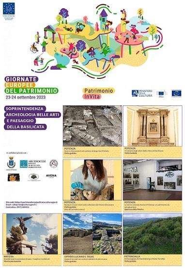 Giornate Europee del Patrimonio 2023, ecco tutti gli eventi che si terranno in Basilicata