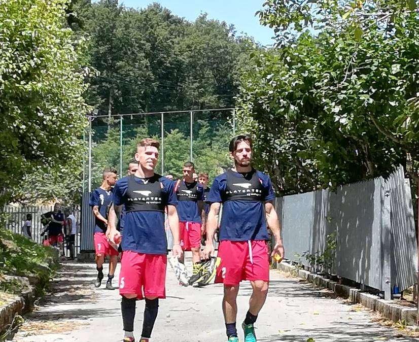 Primo giorno di lavoro... in attesa dei tifosi...