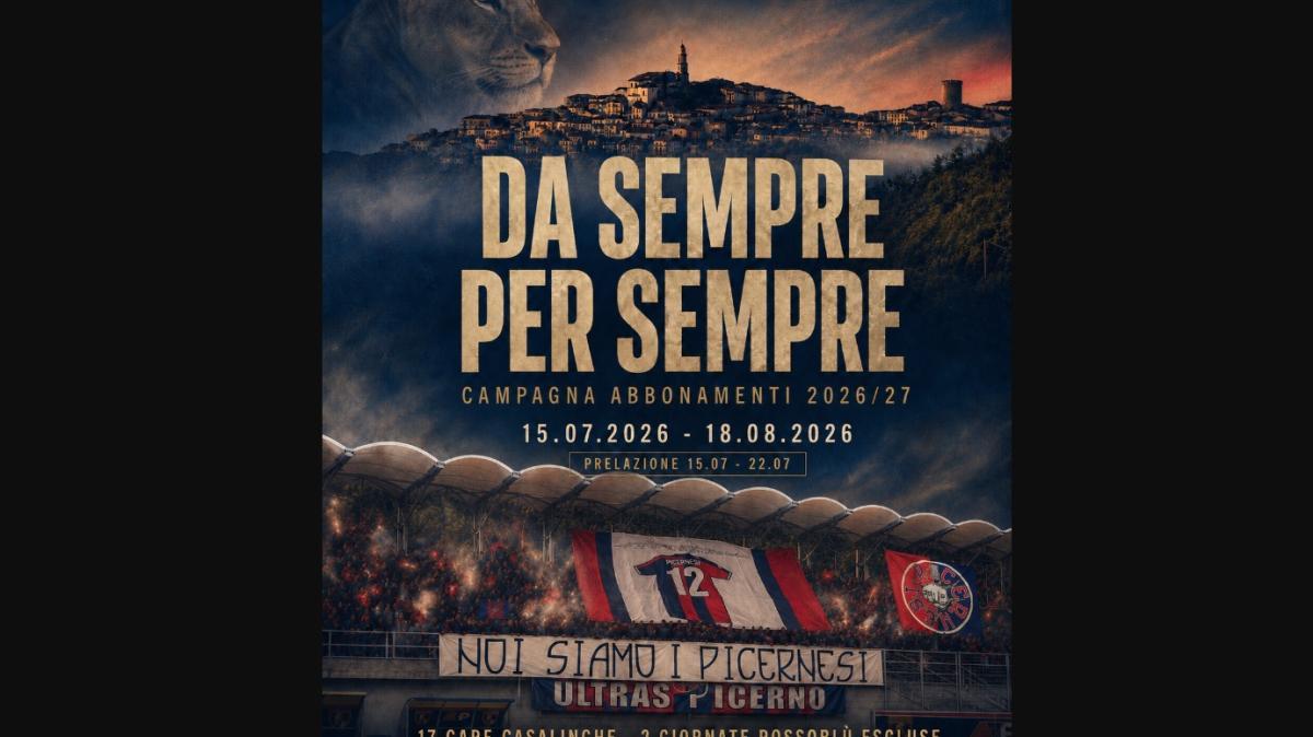 AZ Picerno, parte la campagna abbonamenti