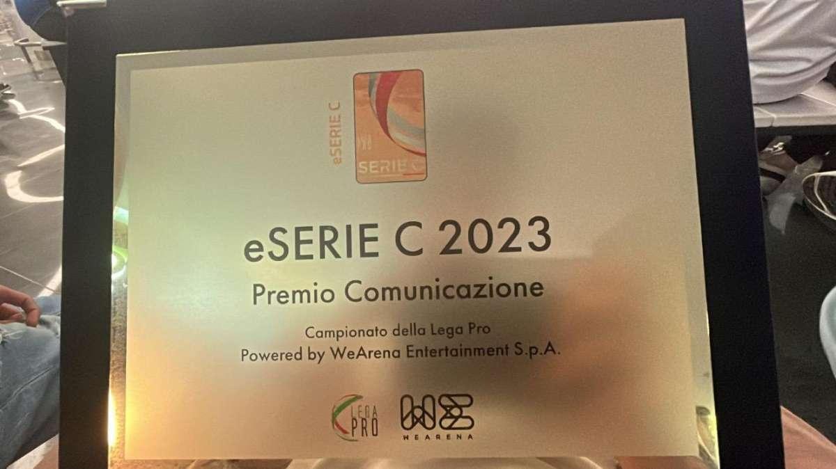 eSERIE C, PREMIO COMUNICAZIONE AL POTENZA CALCIO