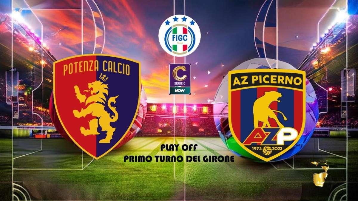 Potenza-Picerno 2-0, rossoblù avanti ai playoff