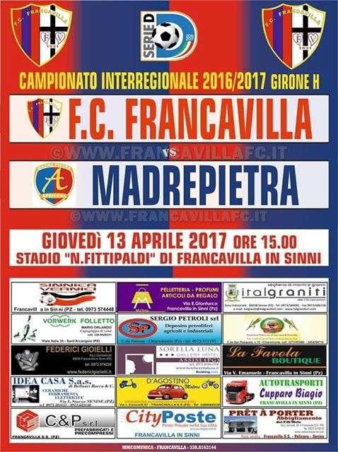 Corsa alla salvezza: tutti i riflettori su Francavilla-Madrepieta.