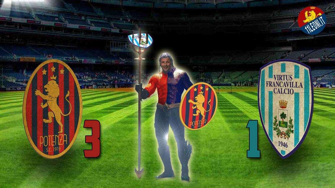 Un super Potenza cala il tris alla Virtus Francavilla...