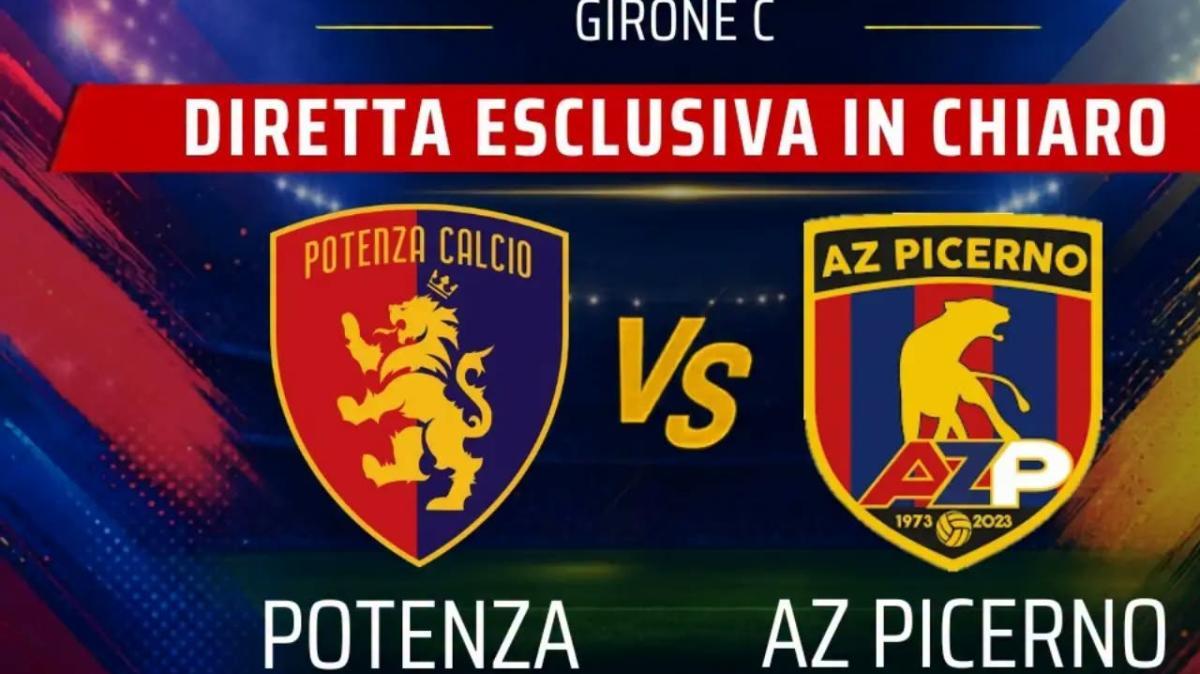 Il match tra Potenza e Picerno sarà trasmesso in chiaro