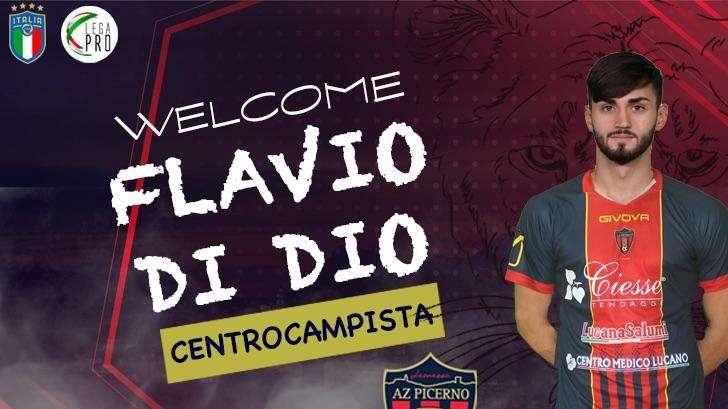 Az Picerno, dal Bologna arriva l'under Di Dio