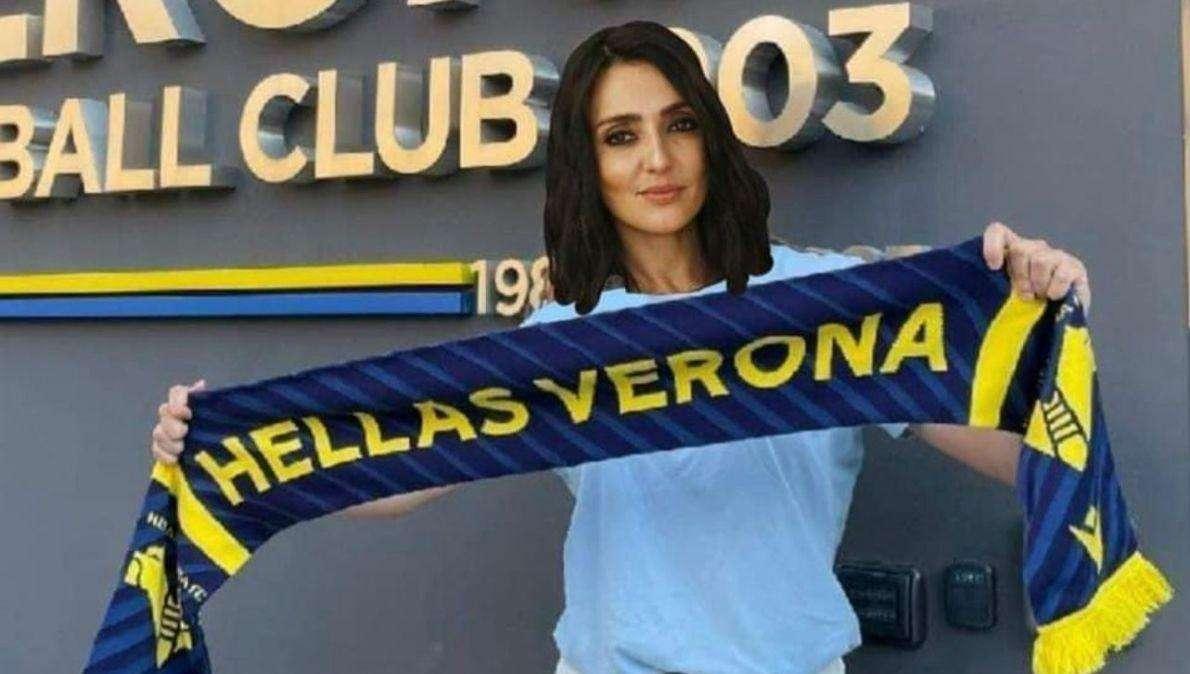 Il Verona batte la Juventus e sul web impazzano i meme con Ambra 