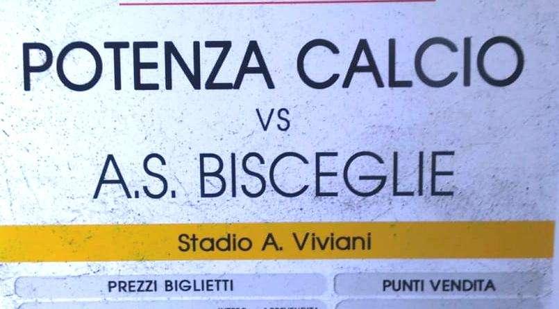 Potenza-Bisceglie: info biglietti - AGGIORNAMENTI 