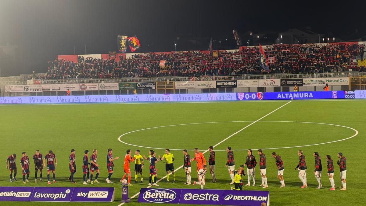 Ecco quanti spettatori hanno assistito al match tra Altamura e Potenza