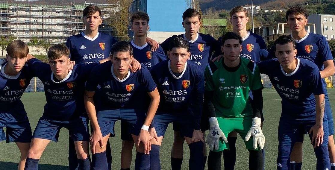 L'Under 17 del Potenza cala il poker a Cava de' Tirreni