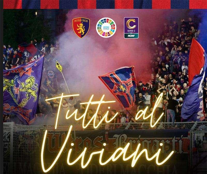 “Tutti al Viviani” la promozione del Potenza in occasione della gara con il Catania