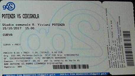 Potenza-Cerignola è corsa al biglietto...