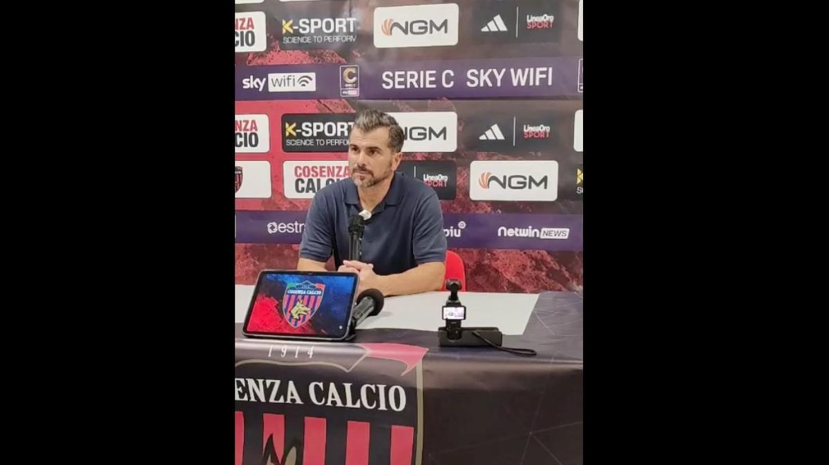 Potenza, mister Tisci: «Bravi e fortunati, ma lo spirito dei ragazzi mi lascia soddisfatto»