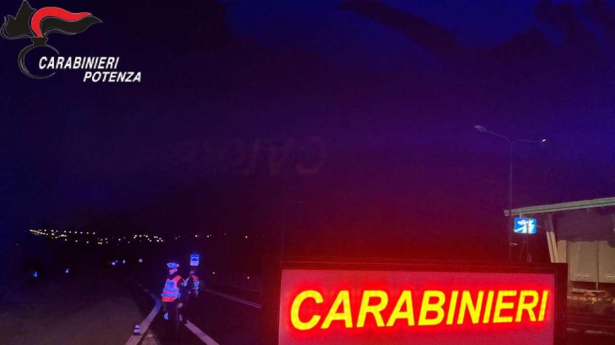 Carabinieri, due arresti in provincia di Potenza per maltrattamenti in famiglia e atti persecutori