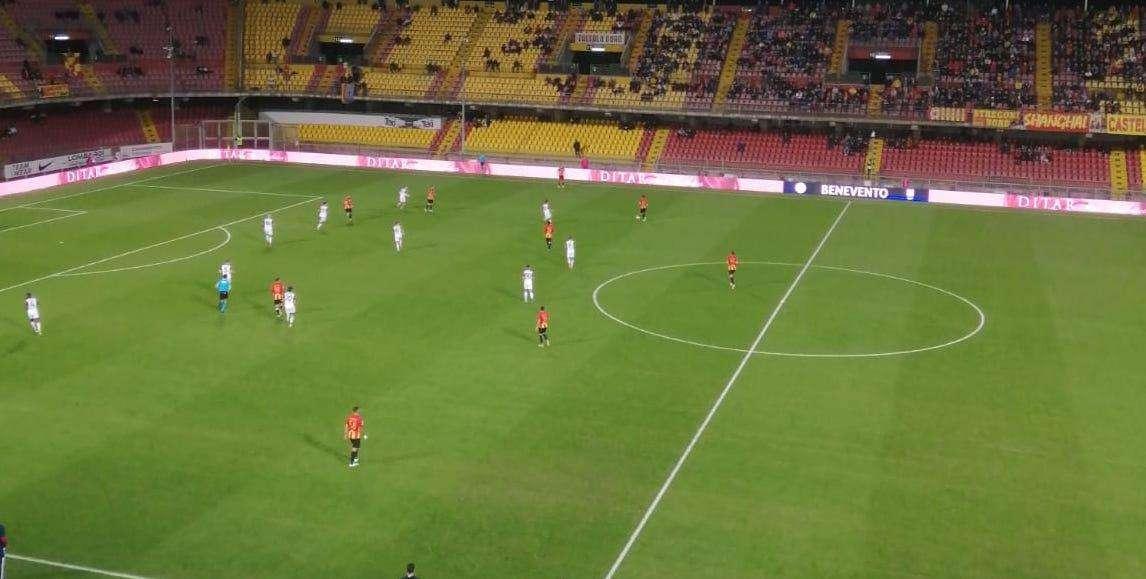 Benevento-Potenza 1-0 Ko di misura al "Vigorito"
