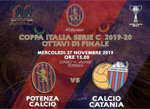 POTENZA-CATANIA: CHIUSURA SETTORE DISTINTI