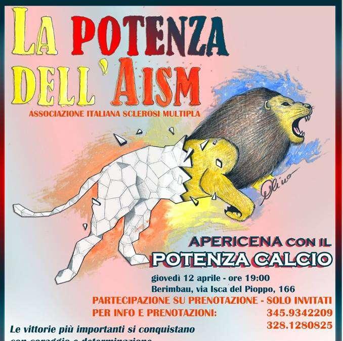 Aperitivo con il Potenza a sostegno dell'Aism...