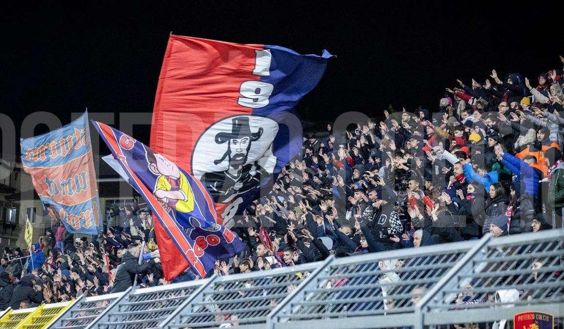 POTENZA - TARANTO 1-2. Notte fonda al Viviani