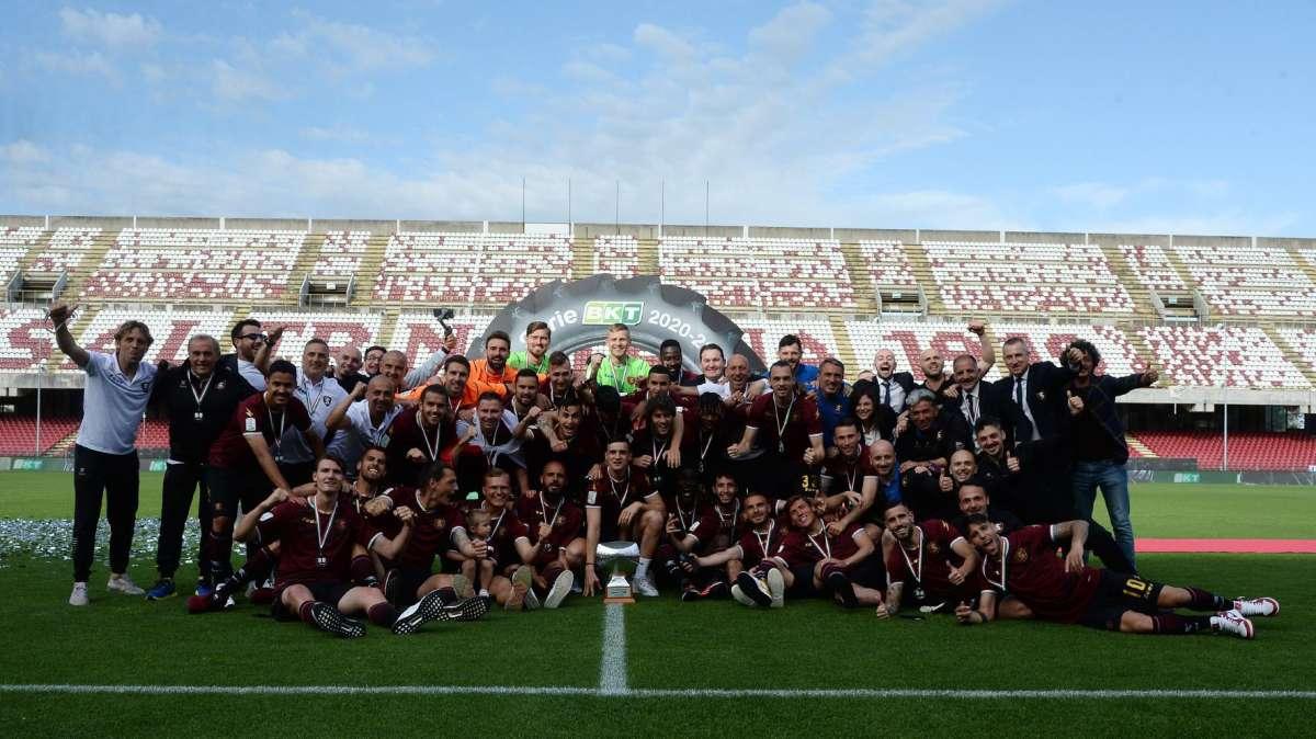 La Salernitana è ufficialmente in serie A