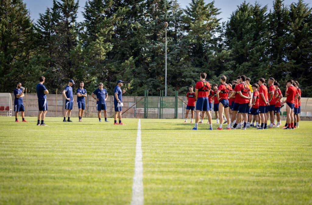 Potenza, quinto giorno di ritiro: primo test con il Latronico e pioggia di gol per i rossoblù