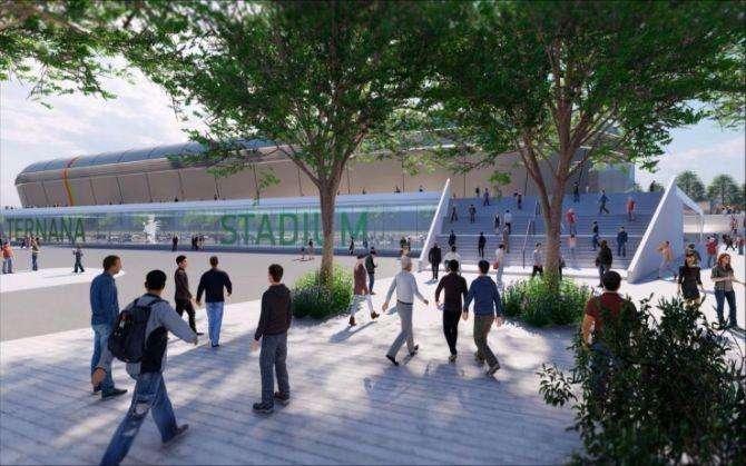 Ternana,presentato il progetto del nuovo stadio