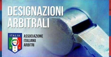 Le designazioni arbitrali del 19° turno del girone H.