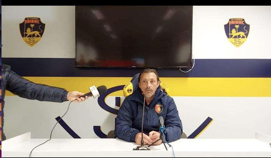 Viterbese-Potenza, al termine del match del "Rocchi" rammarico e fiducia nelle parole di mister Raffaele