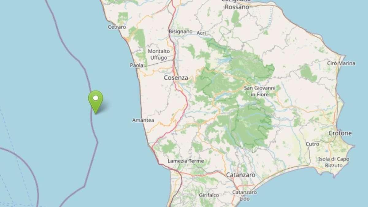Forte terremoto sulle coste della Calabria, avvertito anche a Potenza