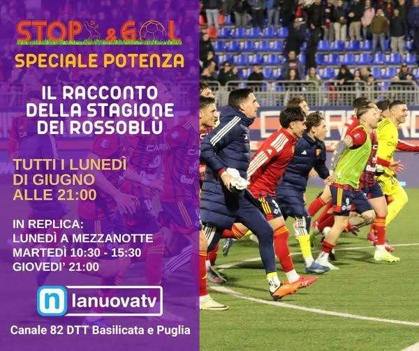 Questa sera andrà in onda sulle frequenze della Nuova Tv la seconda parte di "Stop & Goal" Speiale Campionato