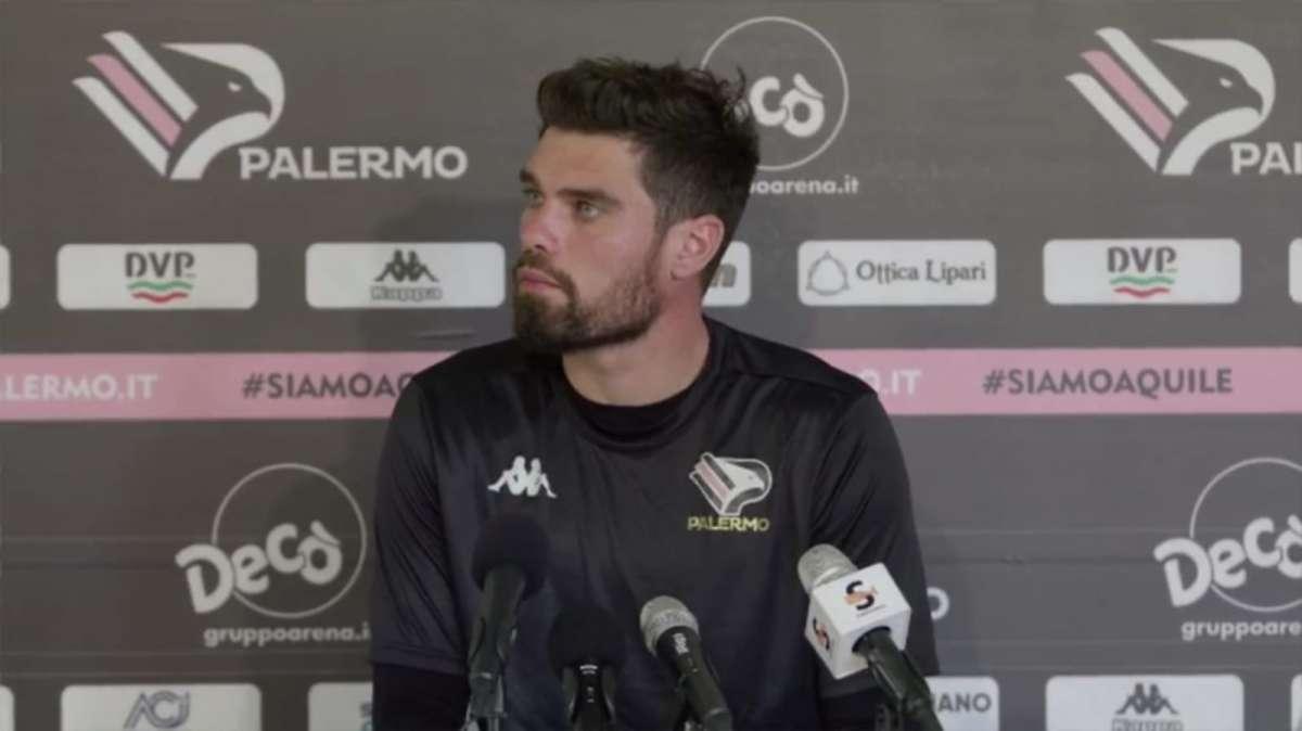 Pelagotti portiere Palermo: "Siamo in un buon momento di forma e domenica dobbiamo vincere per non perdere questo ritmo vincente"