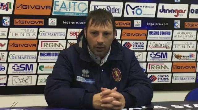 La conferenza stampa al termine di Paganese-Potenza 
