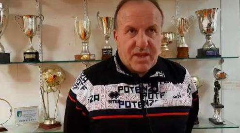 Potenza, Pasquale Arleo: "Non ci sono due gol di differenza fra noi e il Messina"