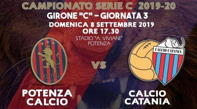Potenza-Catania, le informazioni sui biglietti 