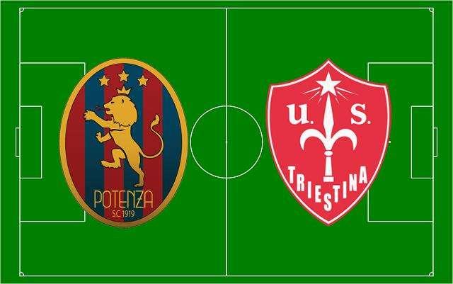 Potenza - Triestina, le formazioni ufficiali