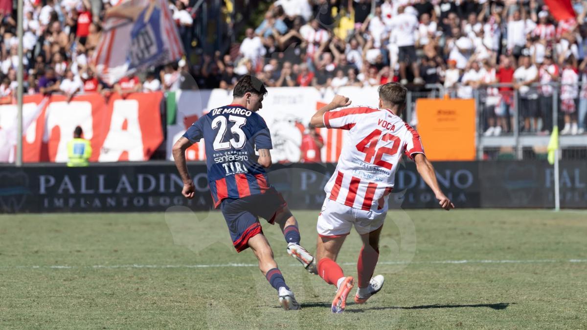 Potenza, mano pesante del giudice sportivo: tre turni a De Marco