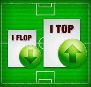 I Top e i Flop del 6° turno del girone H di serie D.