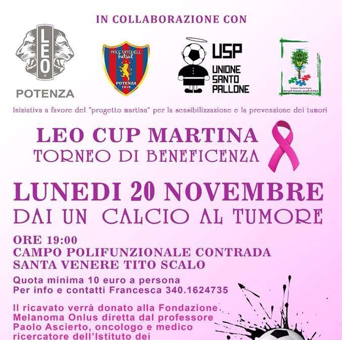 Il 20 Novembre a Tito scende in campo la solidarietà...