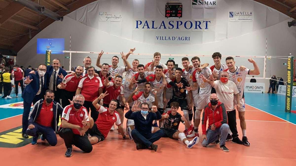 Volley A2, la Cave del Sole Lagonegro fa suo il match con l'Ortona