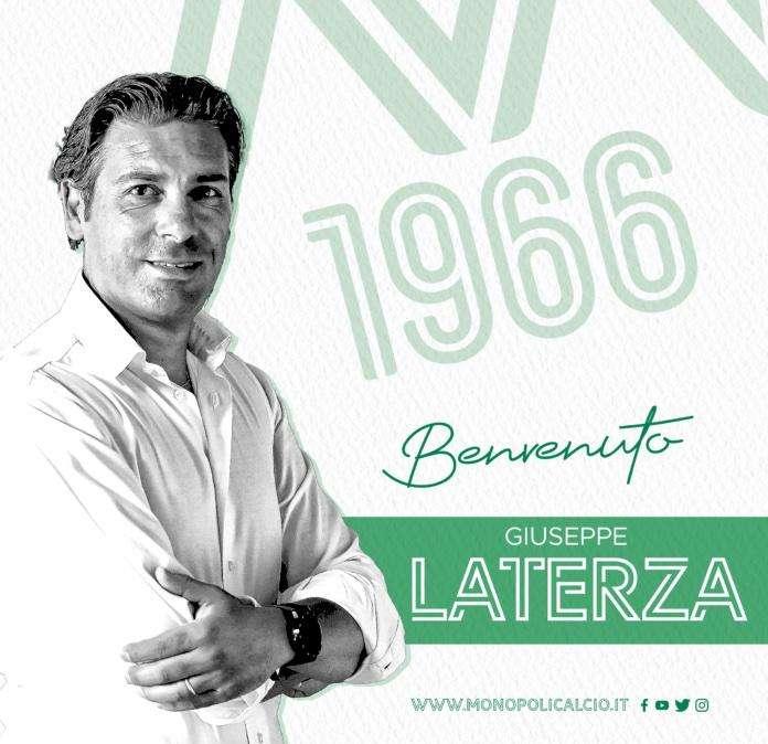 Il Monopoli ufficializza il nuovo mister: è Giuseppe Laterza