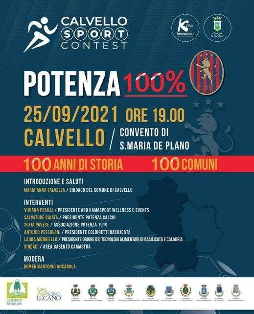 Potenza 100%, sabato il presidente Caiata sarà ospite di un convegno a Calvello