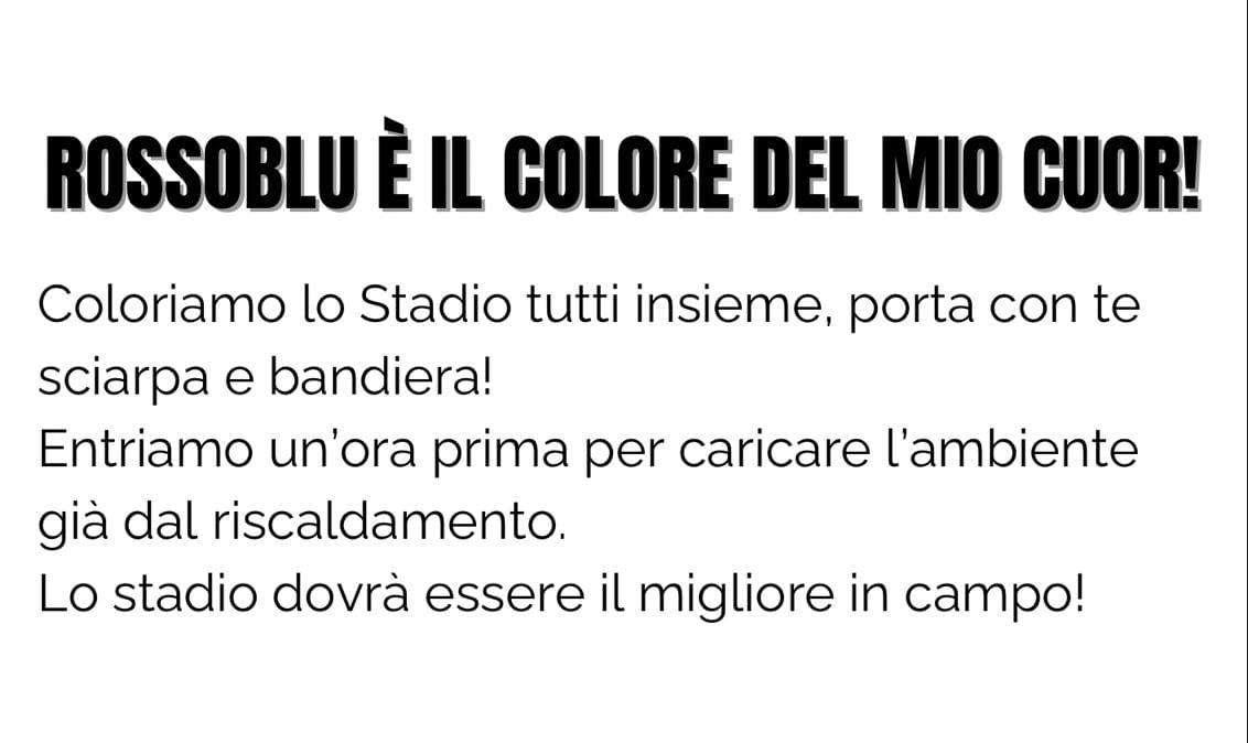 "FUORI LA VOCE CONQUISTIAMO LA SALVEZZA"