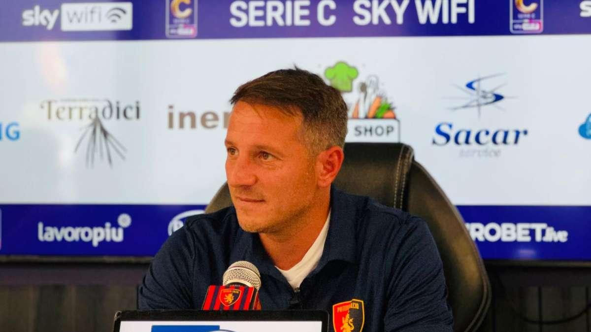 Potenza, il tecnico De Giorgio: "Il nostro obiettivo è migliorarci, abbiamo l’obbligo e la voglia di provarci"