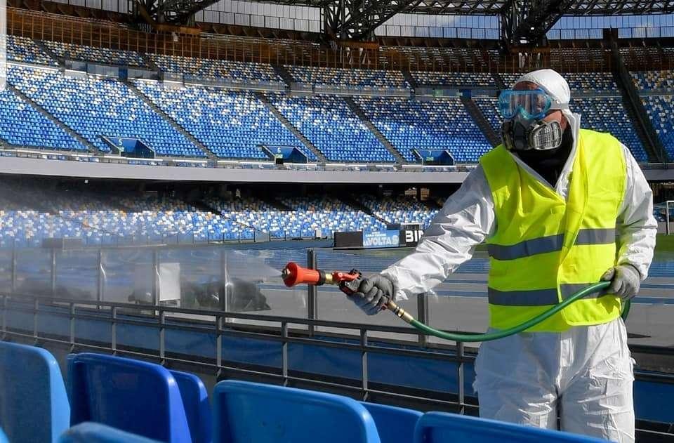 Il Potenza a giorni tornerà ad allenarsi ed il "Viviani" va igienizzato