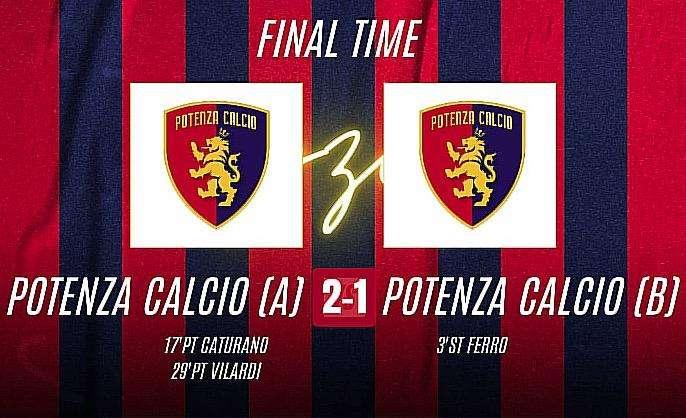 Allenamento interno Potenza A-Potenza B 2-1